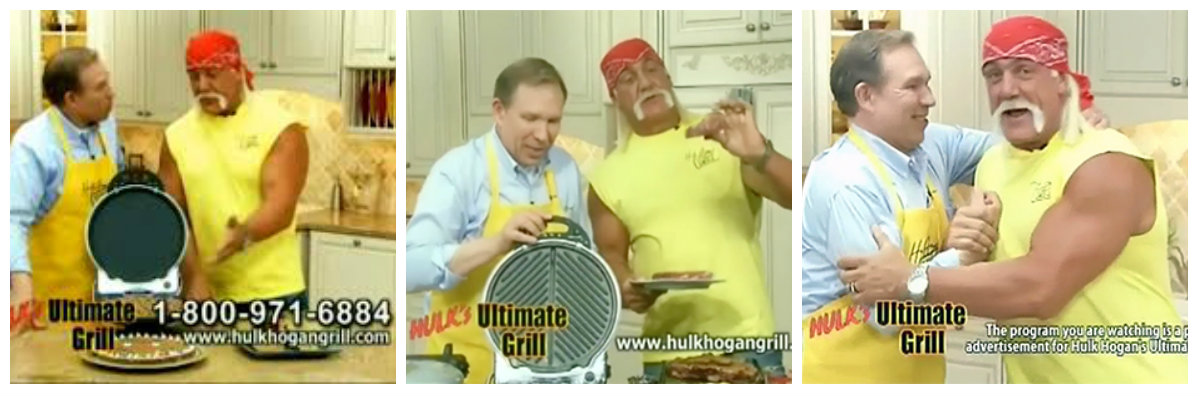 Hulk Hogan Grill infomercial